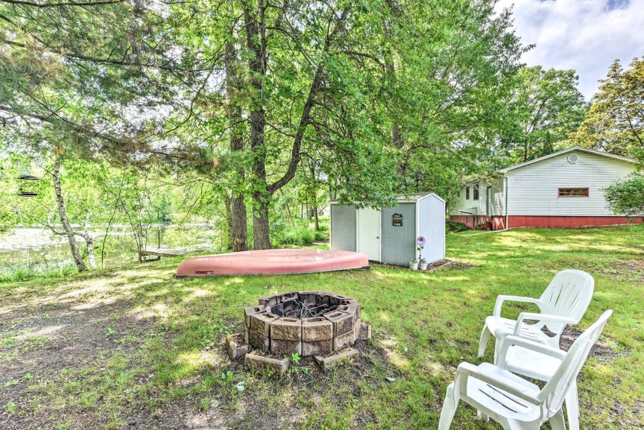 Fishermens Paradise With Fire Pit On Rice Lake! Exterior photo