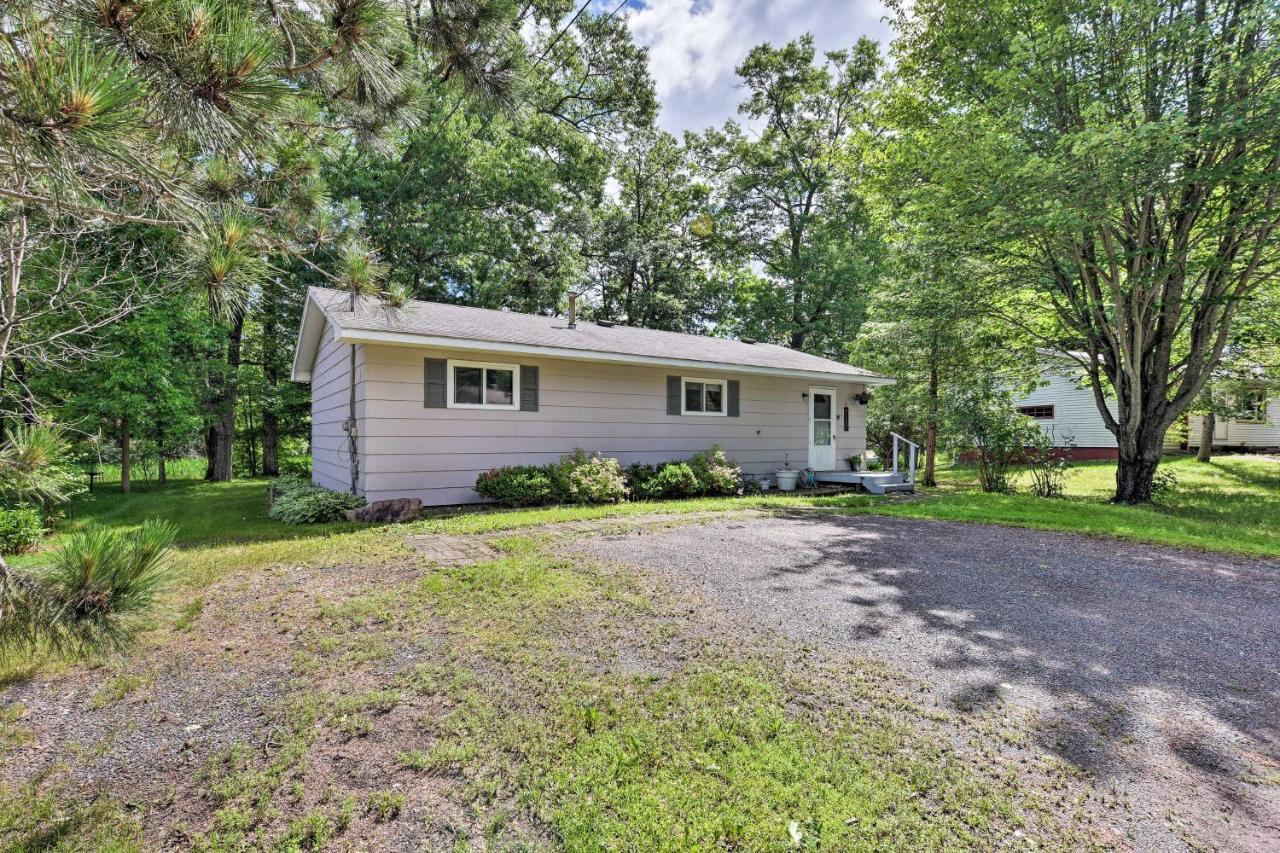 Fishermens Paradise With Fire Pit On Rice Lake! Exterior photo