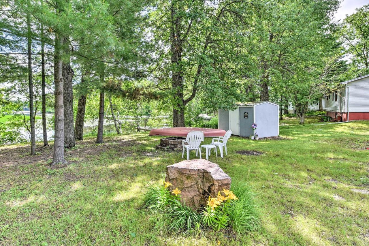 Fishermens Paradise With Fire Pit On Rice Lake! Exterior photo