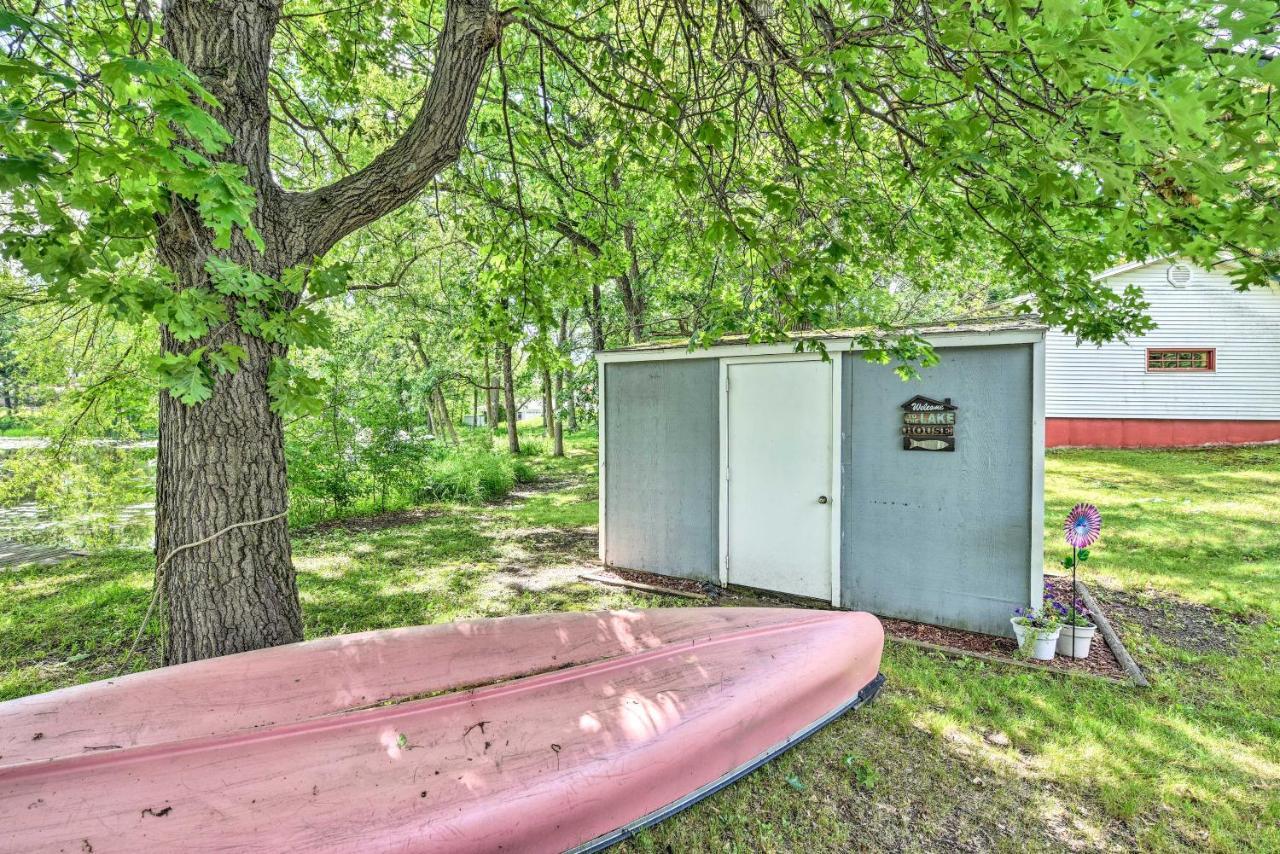 Fishermens Paradise With Fire Pit On Rice Lake! Exterior photo